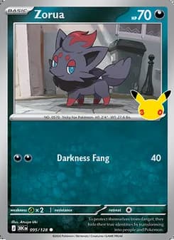 Zorua — 30th Celebration #095