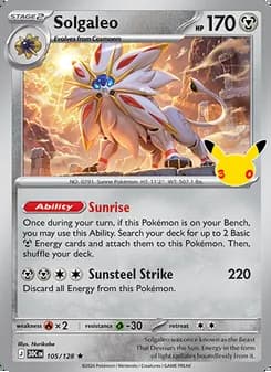Solgaleo — 30th Celebration #105