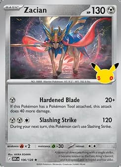 Zacian — 30th Celebration #106