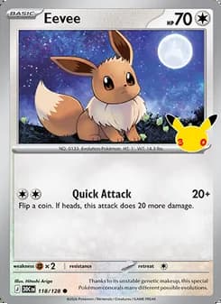 Eevee — 30th Celebration #118