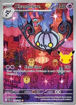 Chandelure — 30th Celebration #137