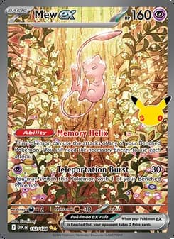 Mew ex — 30th Celebration #152