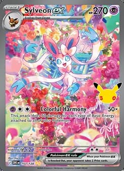 Sylveon ex — 30th Celebration #153