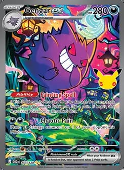 Gengar ex — 30th Celebration #154