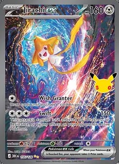 Jirachi ex — 30th Celebration #155