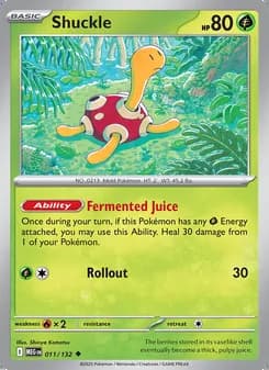 Shuckle — Mega Evolution #011