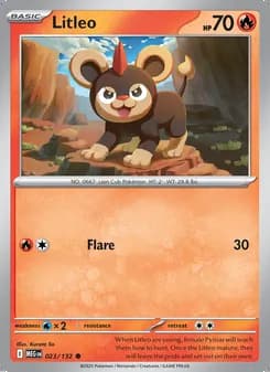Litleo — Mega Evolution #023