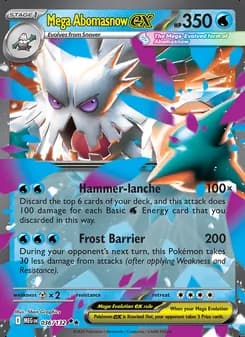 Mega Abomasnow ex — Mega Evolution #036