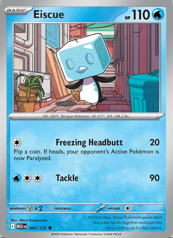Eiscue — Mega Evolution #044