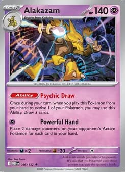 Alakazam — Mega Evolution #056