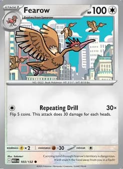 Fearow — Mega Evolution #103