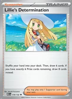 Lillie's Determination — Mega Evolution #119