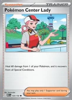 Pokémon Center Lady — Mega Evolution #123