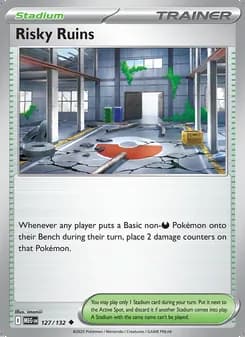 Risky Ruins — Mega Evolution #127