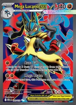 Mega Lucario ex — Mega Evolution #160