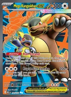 Mega Kangaskhan ex — Mega Evolution #164