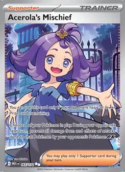 Acerola's Mischief — Mega Evolution #165