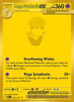 Mega Gardevoir ex — Mega Evolution #187