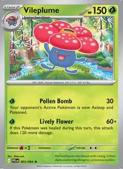 Vileplume — Phantasmal Flames #003