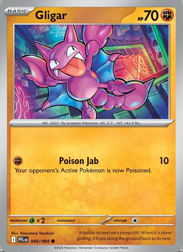 Gligar — Phantasmal Flames #049