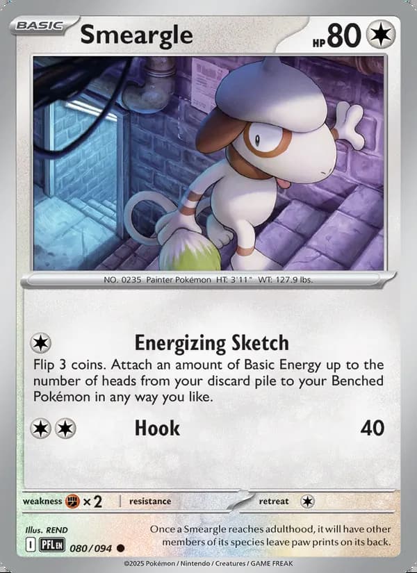 Smeargle — Phantasmal Flames #080