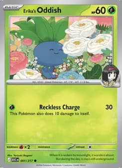 Erika's Oddish — Ascended Heroes #001
