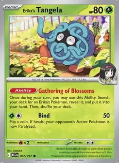 Erika's Tangela — Ascended Heroes #007