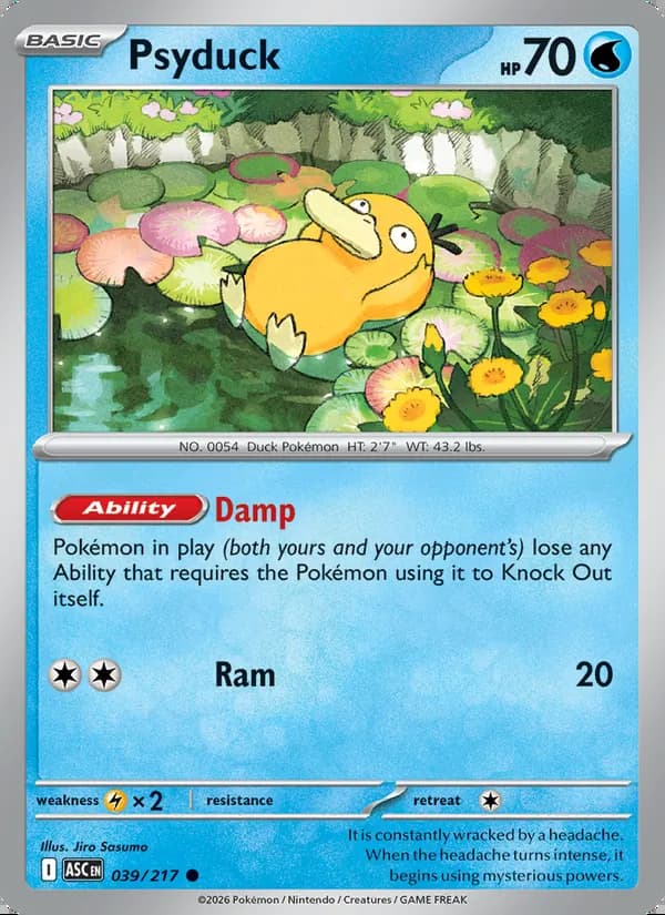 Psyduck — Héroes Ascendentes #039