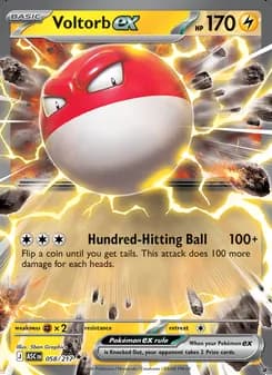 Voltorb ex — Ascended Heroes #058