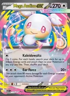 Mega Audino ex — Ascended Heroes #172