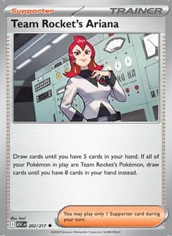Team Rocket's Ariana — Ascended Heroes #202