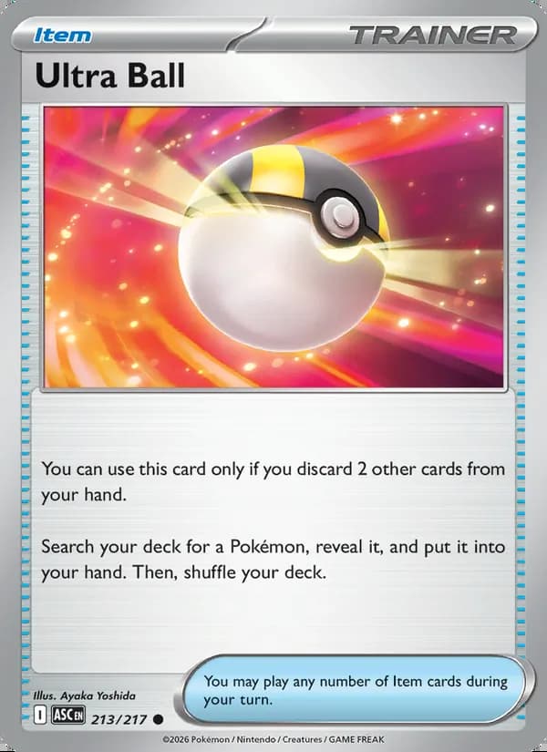 Ultra Ball — Ascended Heroes #213