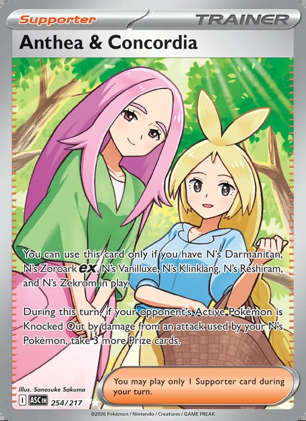 Anthea & Concordia — Ascended Heroes #254