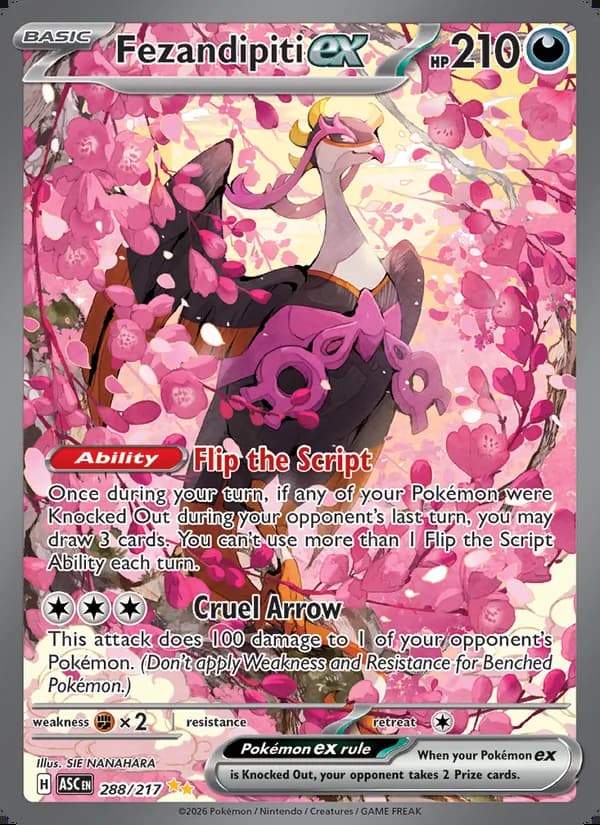 Fezandipiti ex — Ascended Heroes #288