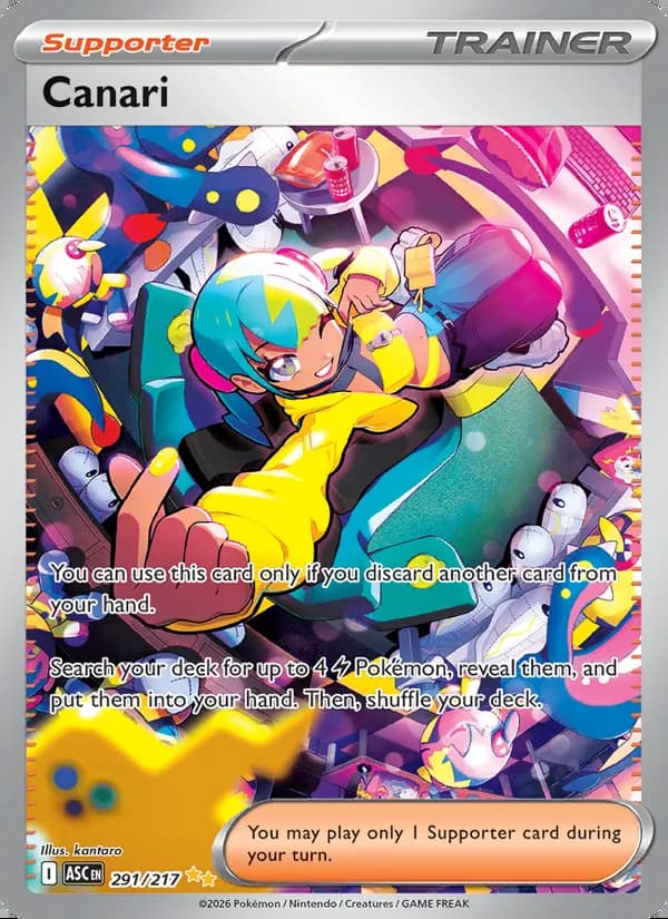 Canari — Ascended Heroes #291