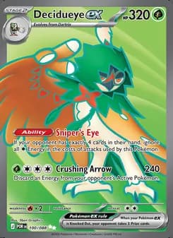 Decidueye ex — Perfect Order #100