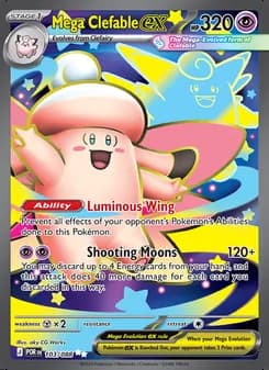 Mega Clefable ex — Perfect Order #103