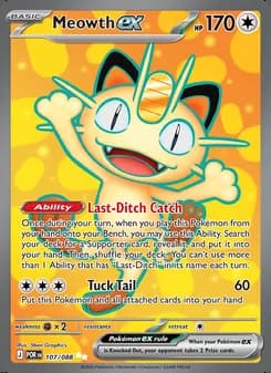 Meowth ex — Perfect Order #107