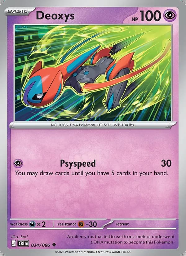 Deoxys — Caos Creciente #034