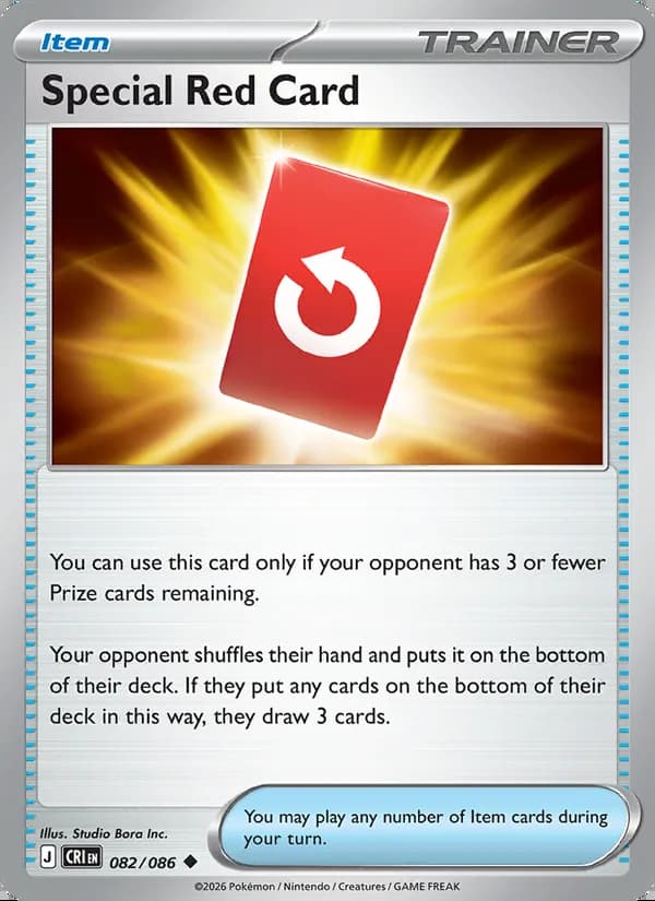 Special Red Card — Chaos Rising #082