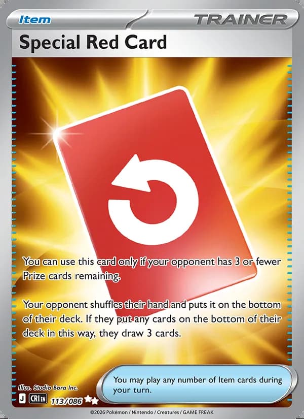 Special Red Card — Chaos Rising #113