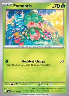Fomantis — Pitch Black #003