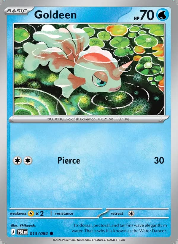 Goldeen — Pitch Black #013