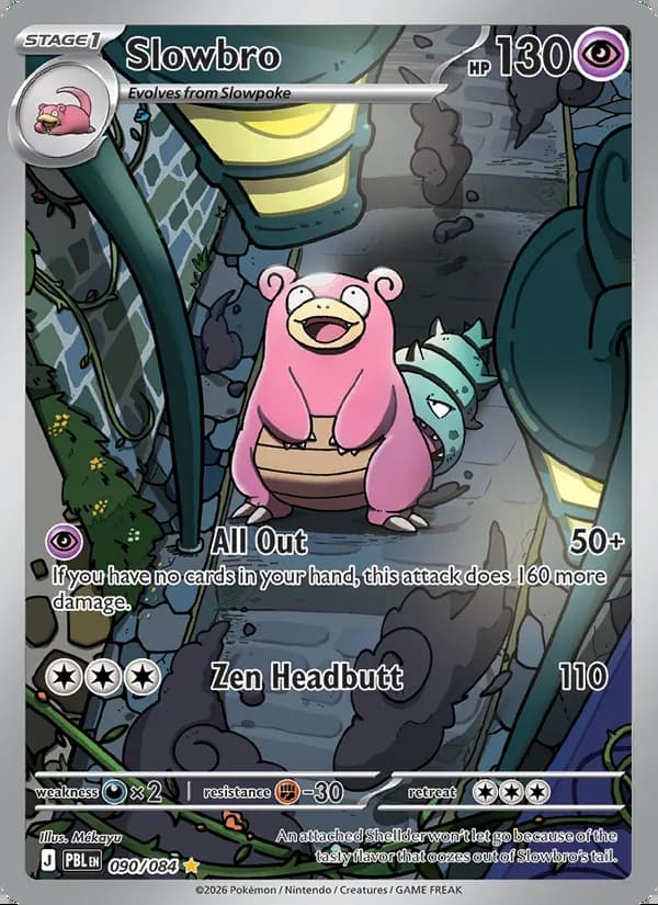 Slowbro — Pitch Black #090