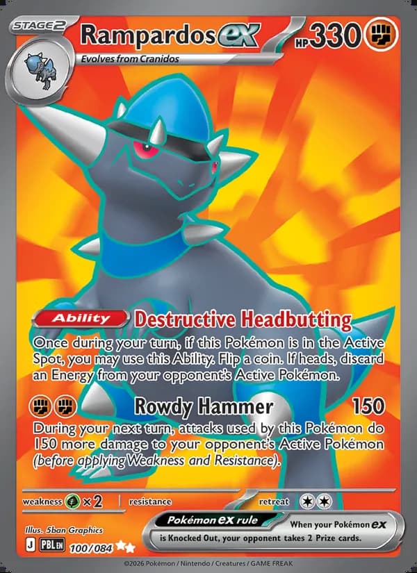 Rampardos ex — Oscuridad Absoluta #100