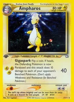 Ampharos — Neo Genesis #1