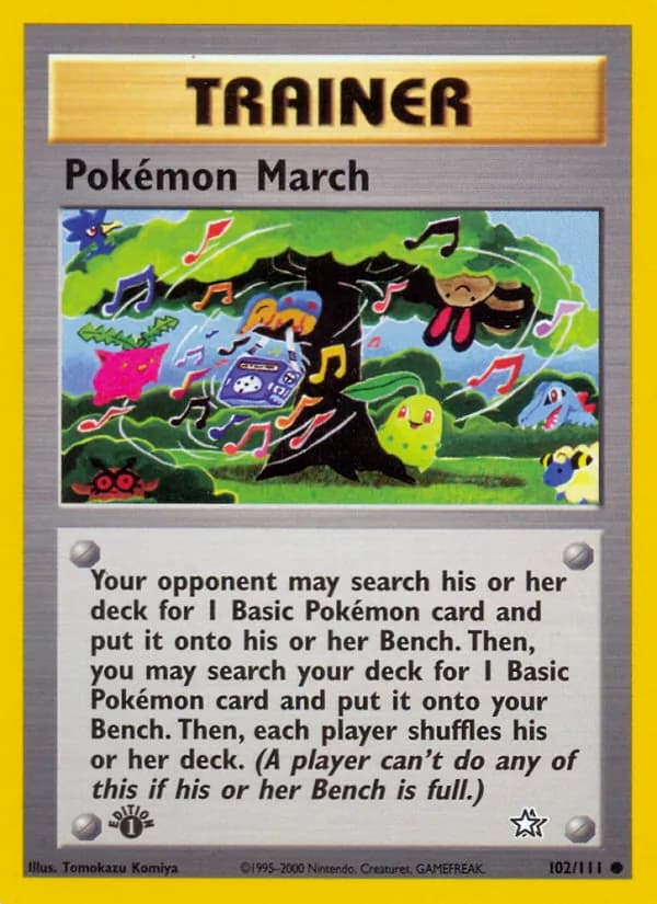 Pokémon March — Neo Genesis #102