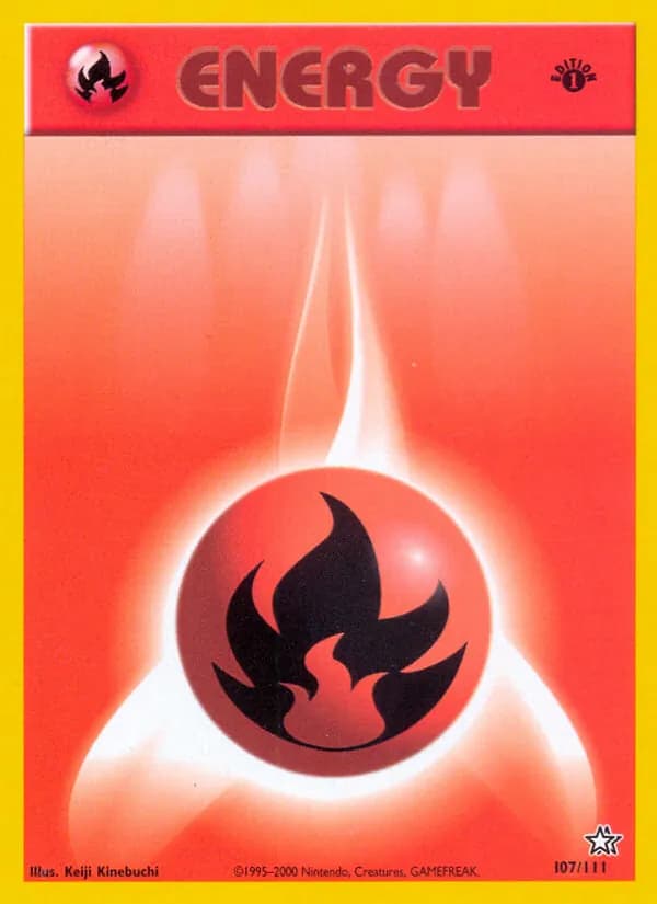 Fire Energy — Neo Genesis #107