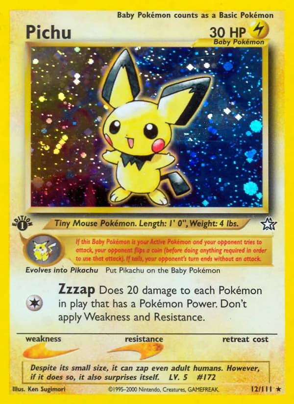 Pichu — Neo Genesis #12
