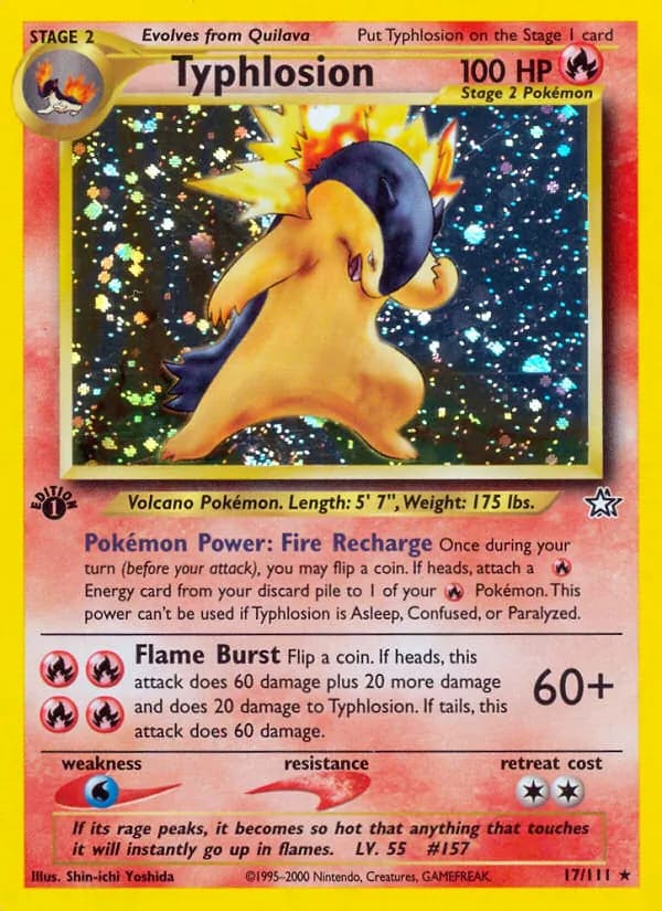 Typhlosion — Neo Genesis #17